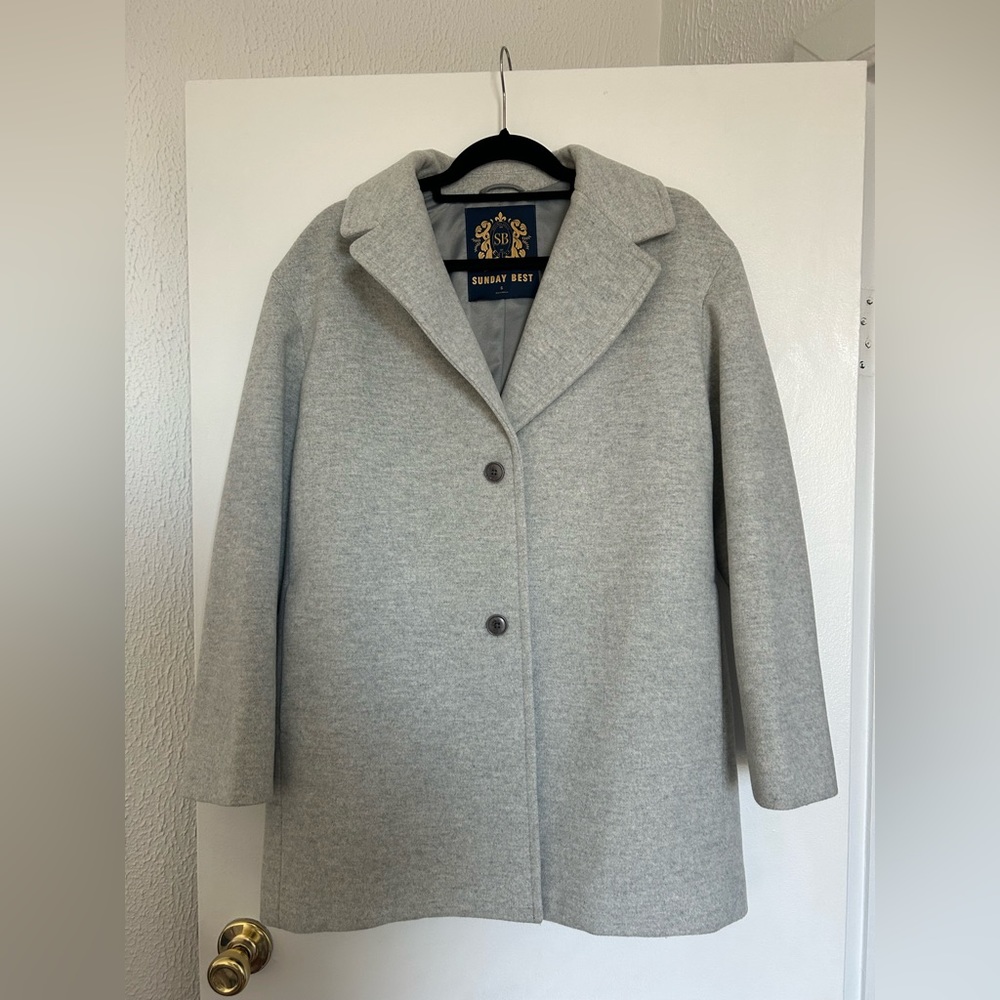 ❌SOLD❌ Aritzia Sunday Best PRINCEVILLE Coat - Picture 4 of 10